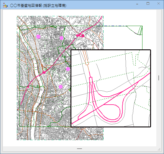 道路中心線